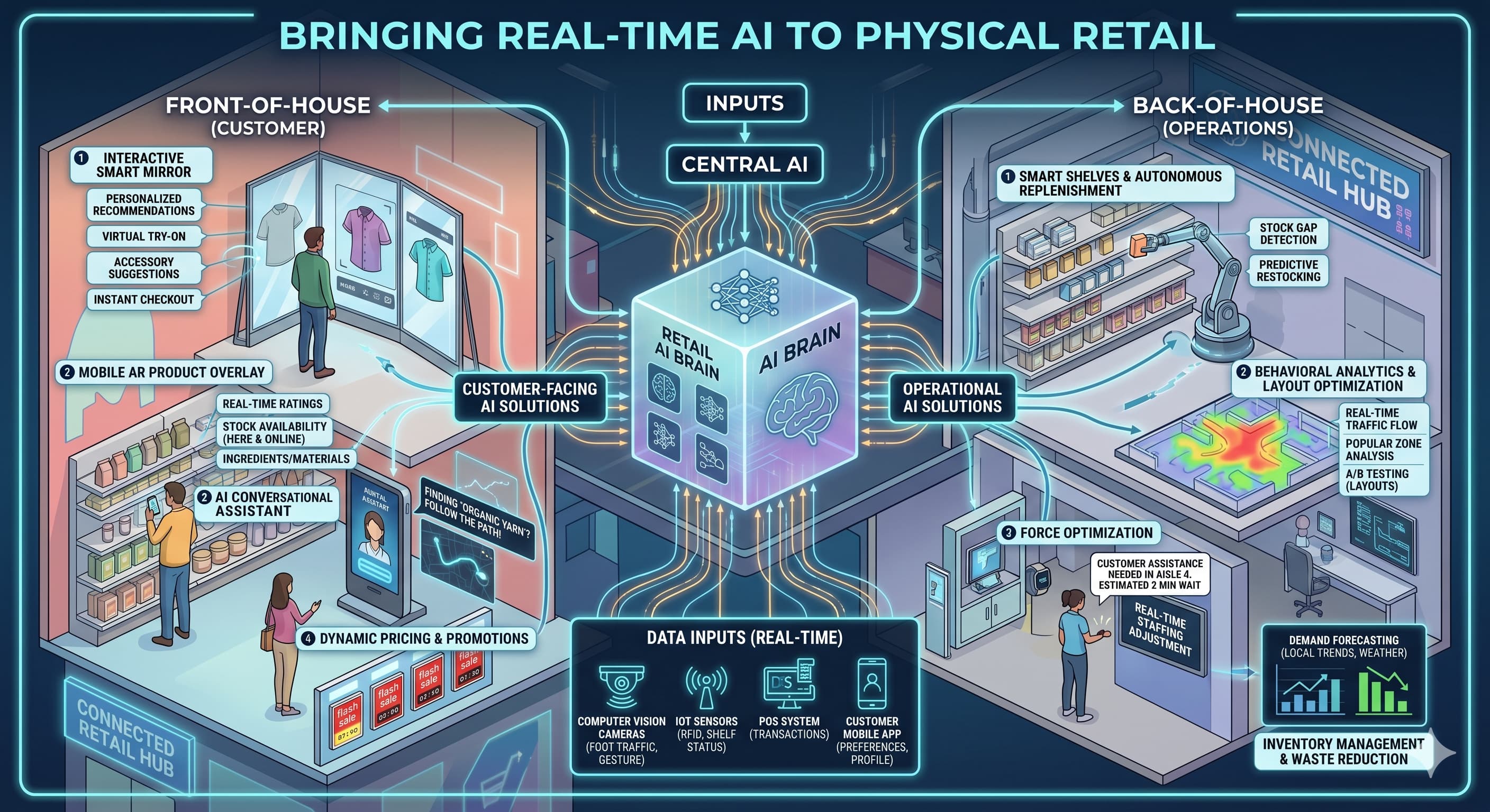 bring real-time AI to physical retail