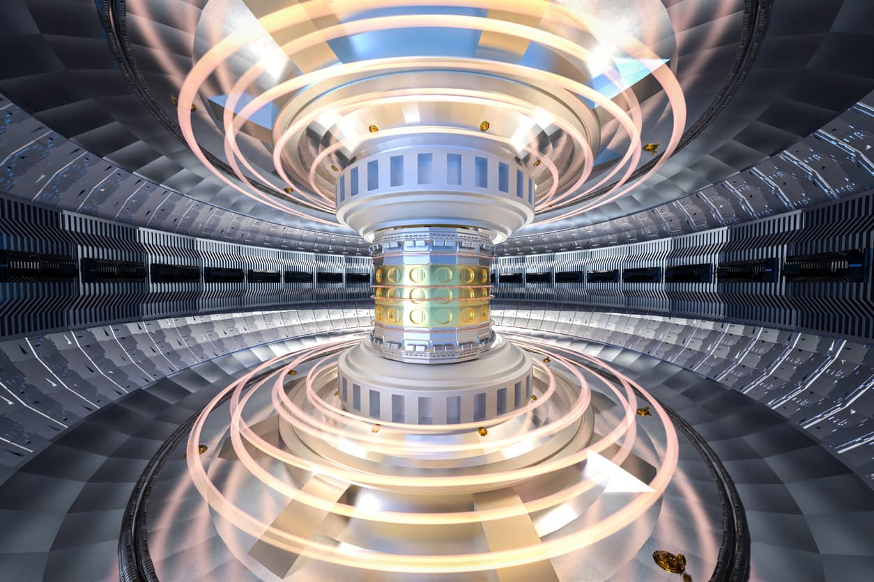 mr or small modular nuclear fusion reactor core with magnetic ring