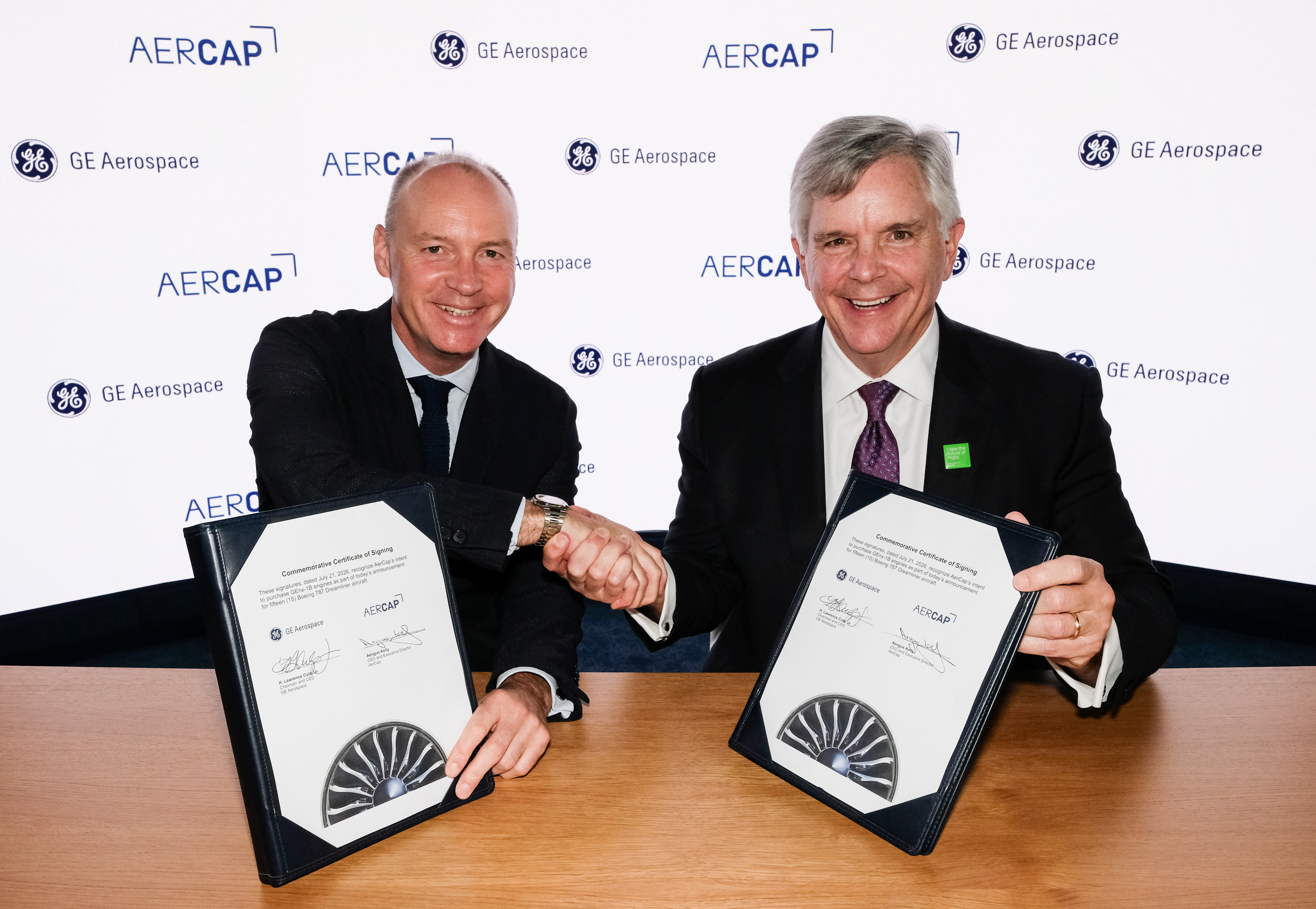 AerCap selects GEnx engines for 15 more Boeing 787s
