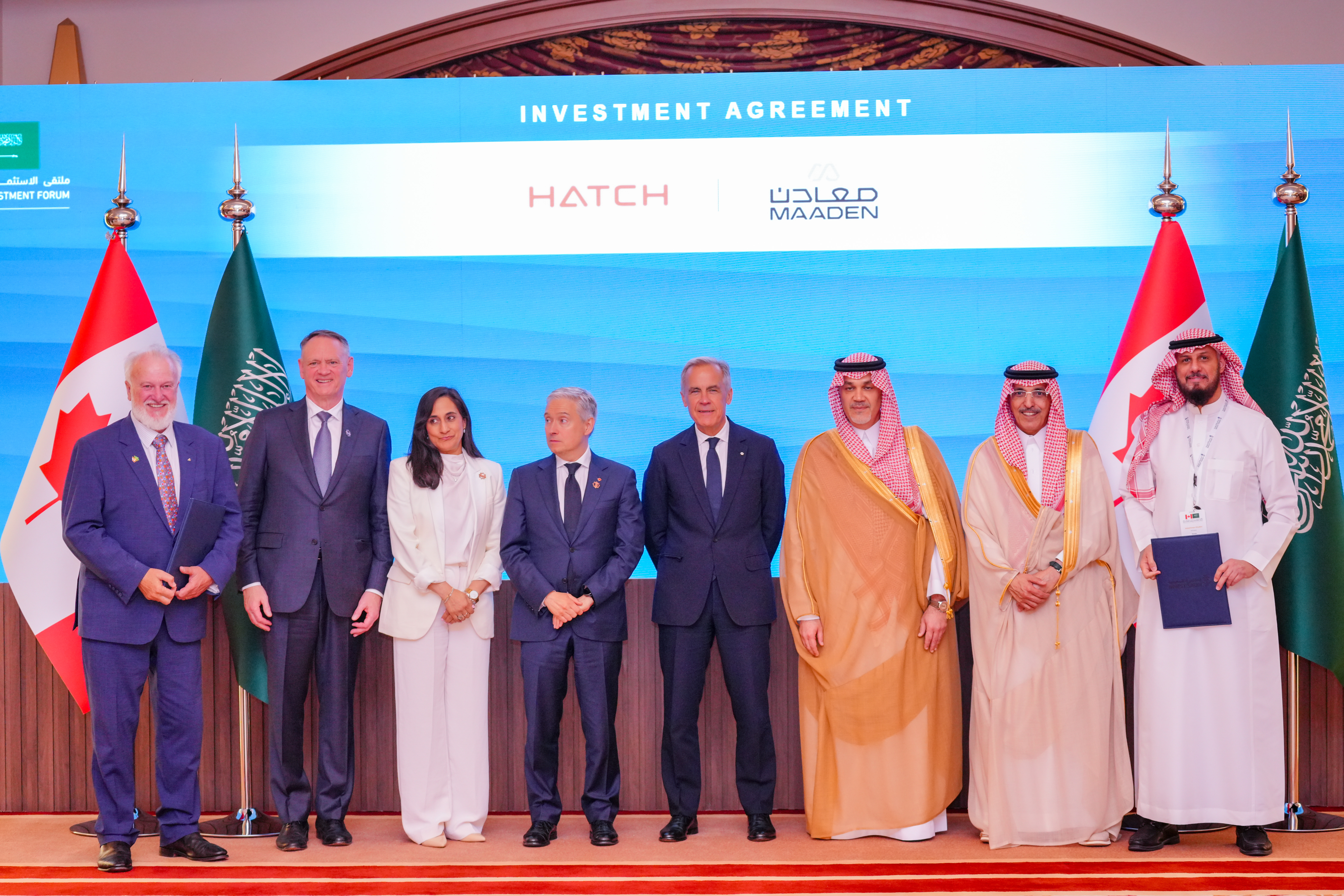 Hatch and Maaden forge critical minerals pact in Canada-Saudi push