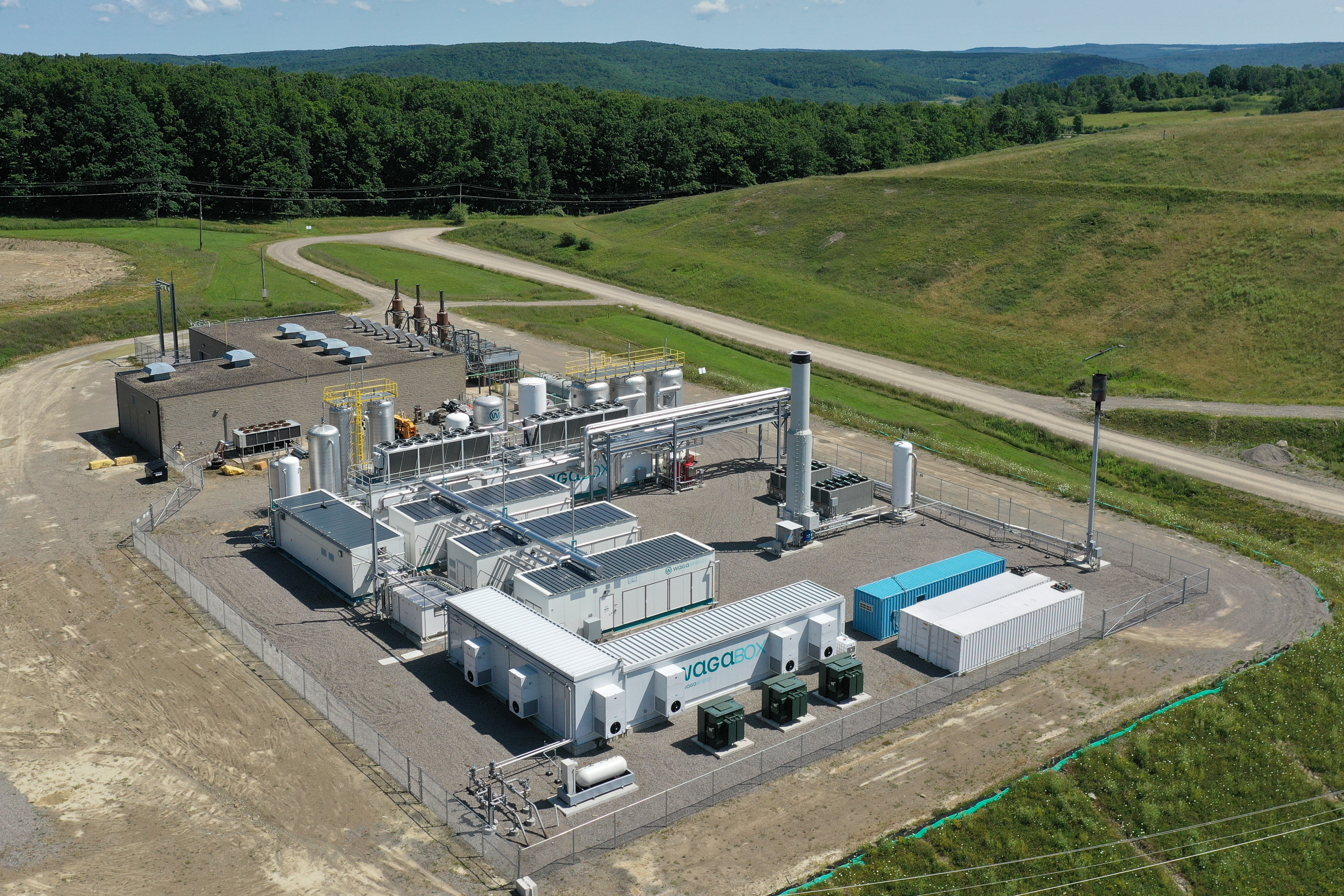 Casella and Waga Energy fire up landfill RNG plant in New York