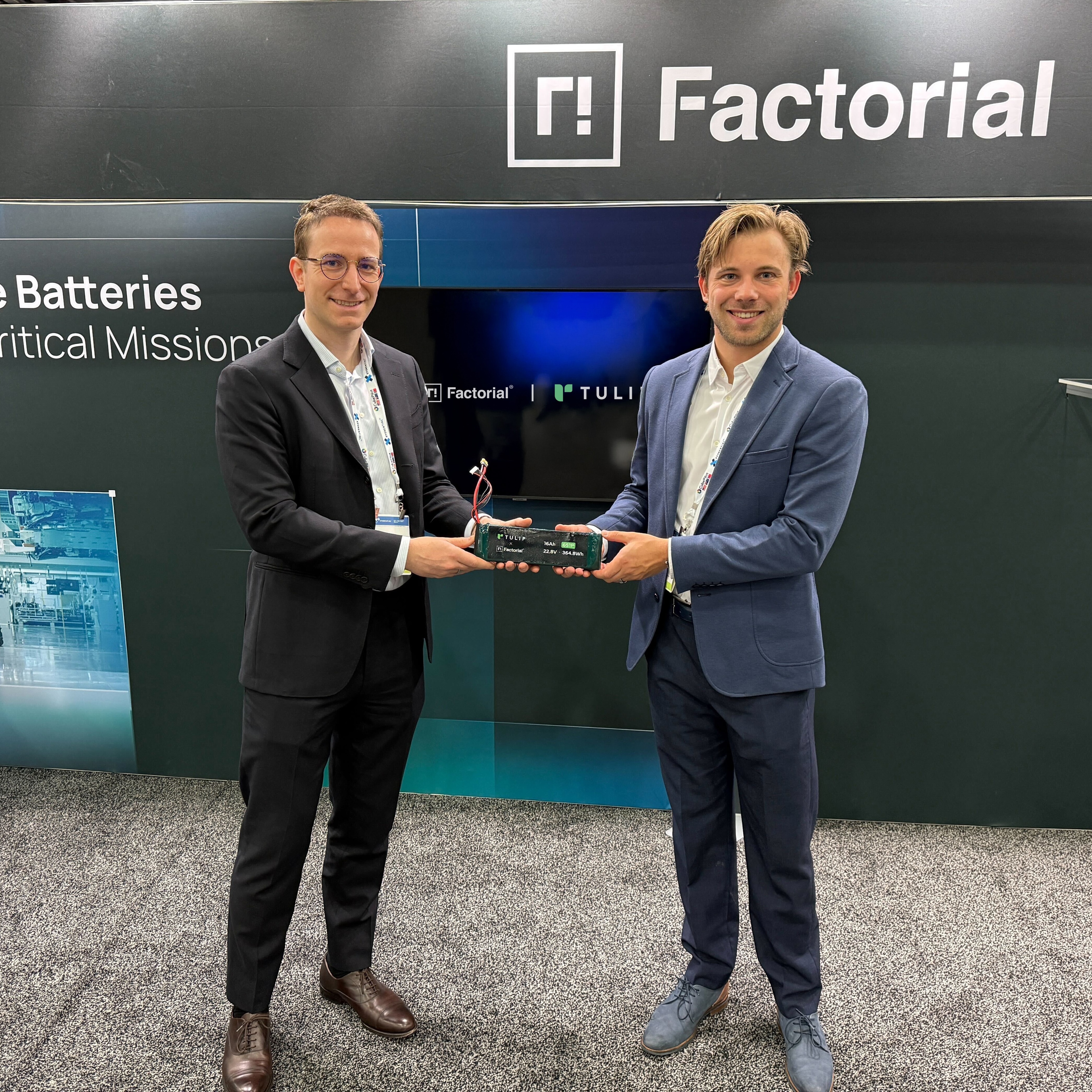 Factorial and Tulip extend solid-state battery gains from road to UAV