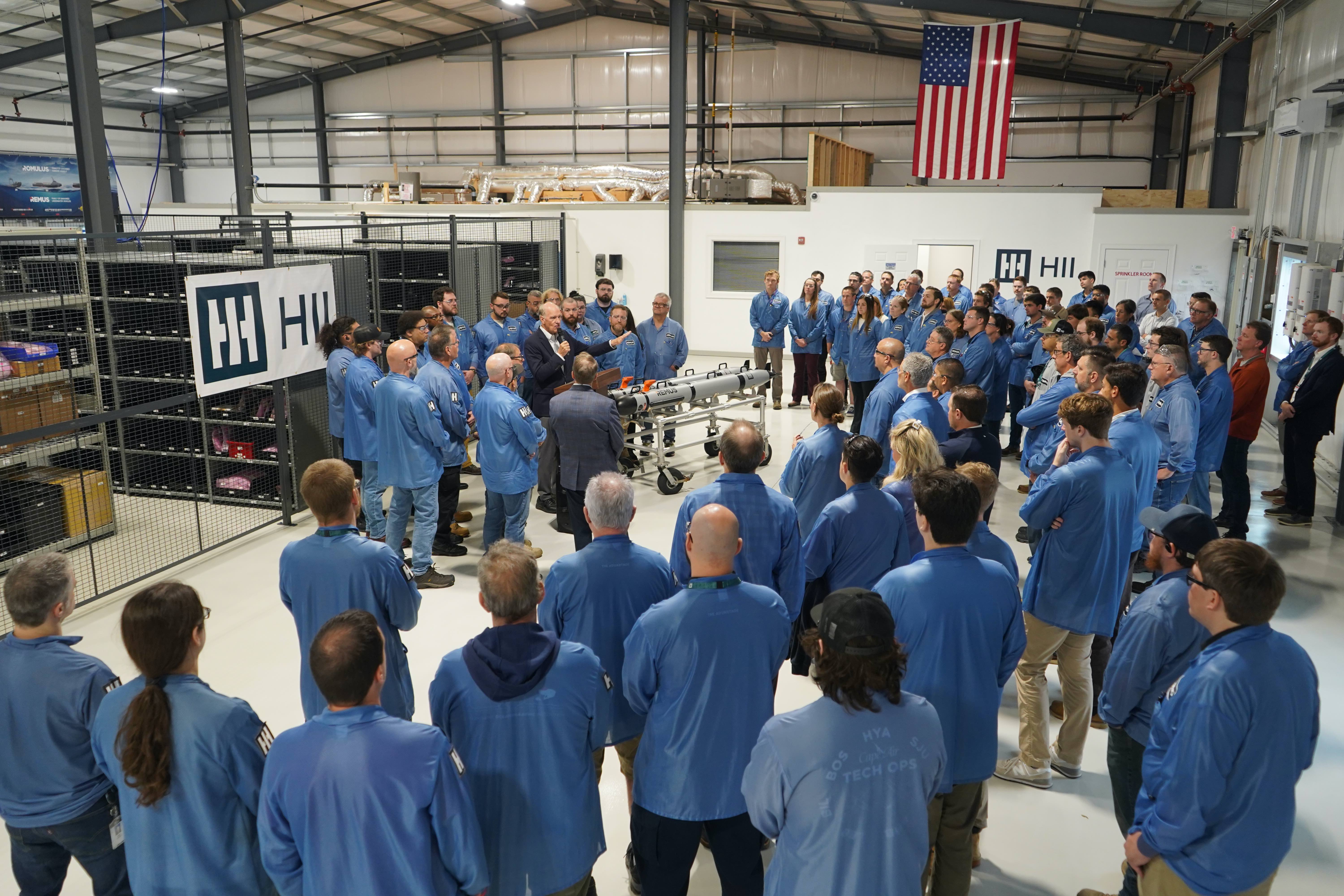 HII expands UUV plant 25% as NATO demand lifts autonomous maritime
