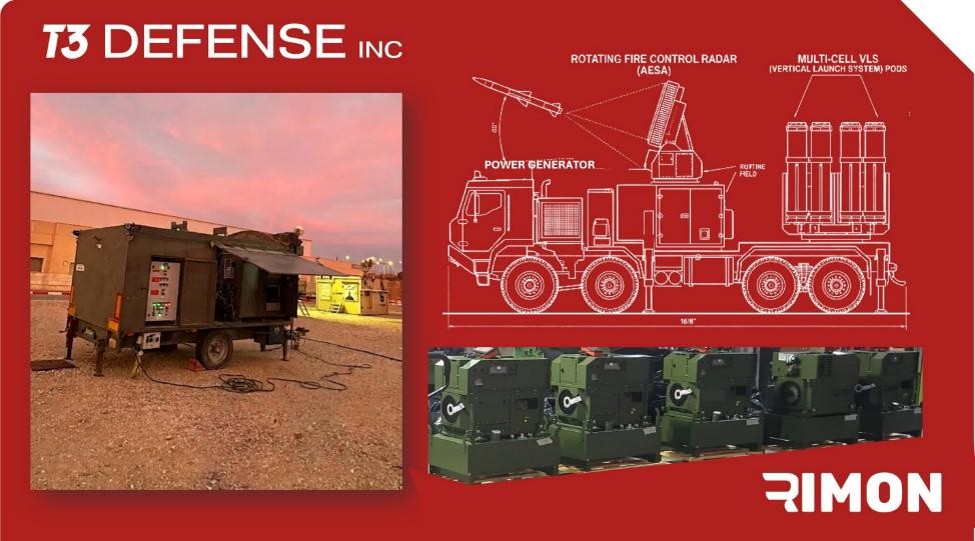 T3 Defense wins $1.3m power order for European air-defence line