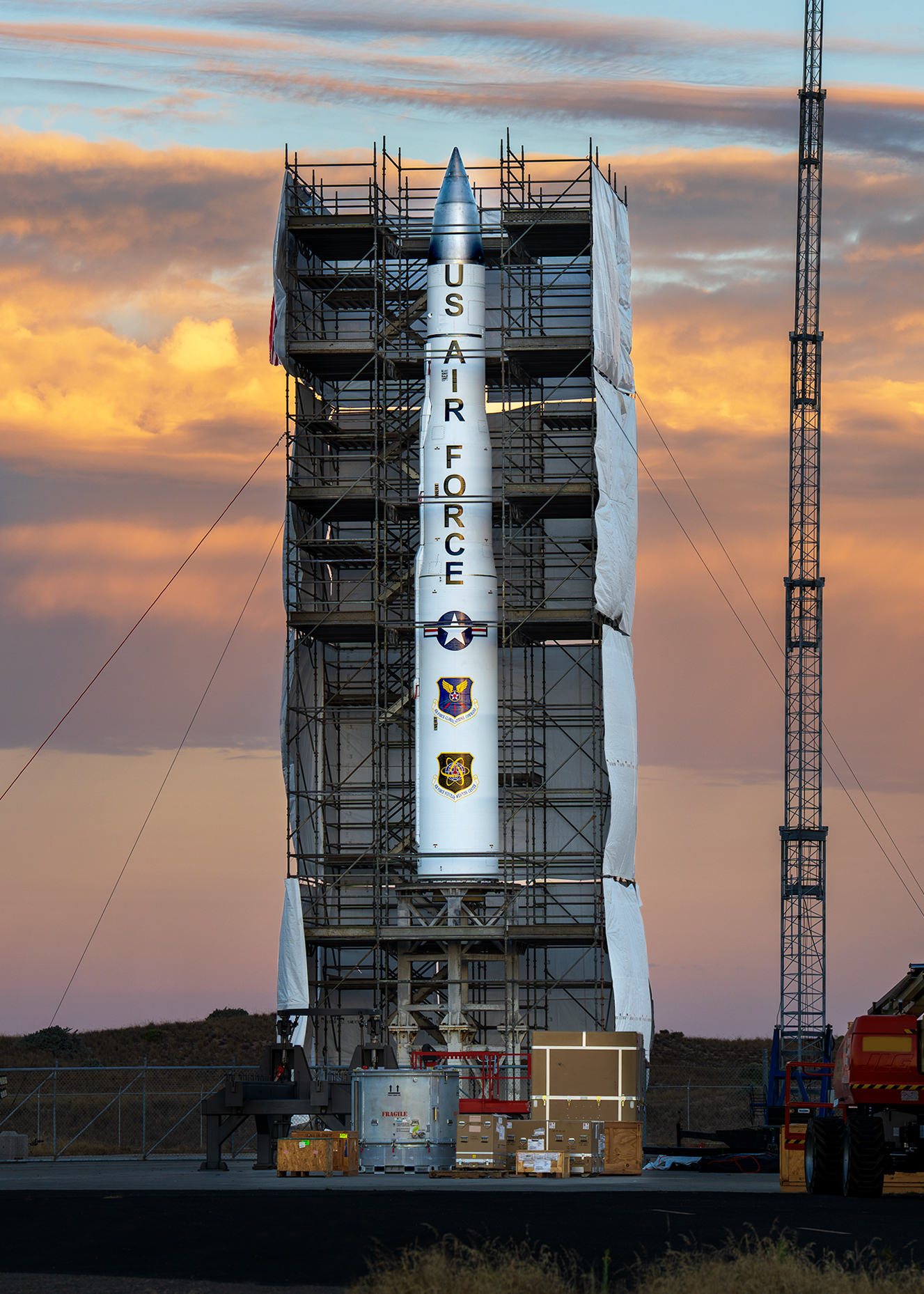 Northrop Grumman stacks first Sentinel ICBM, targeting 2027 flight test