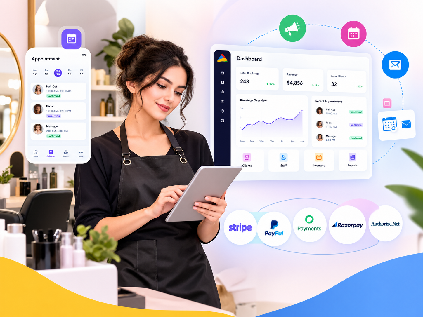 Salonist adds 40+ integrations for beauty and wellness SMEs
