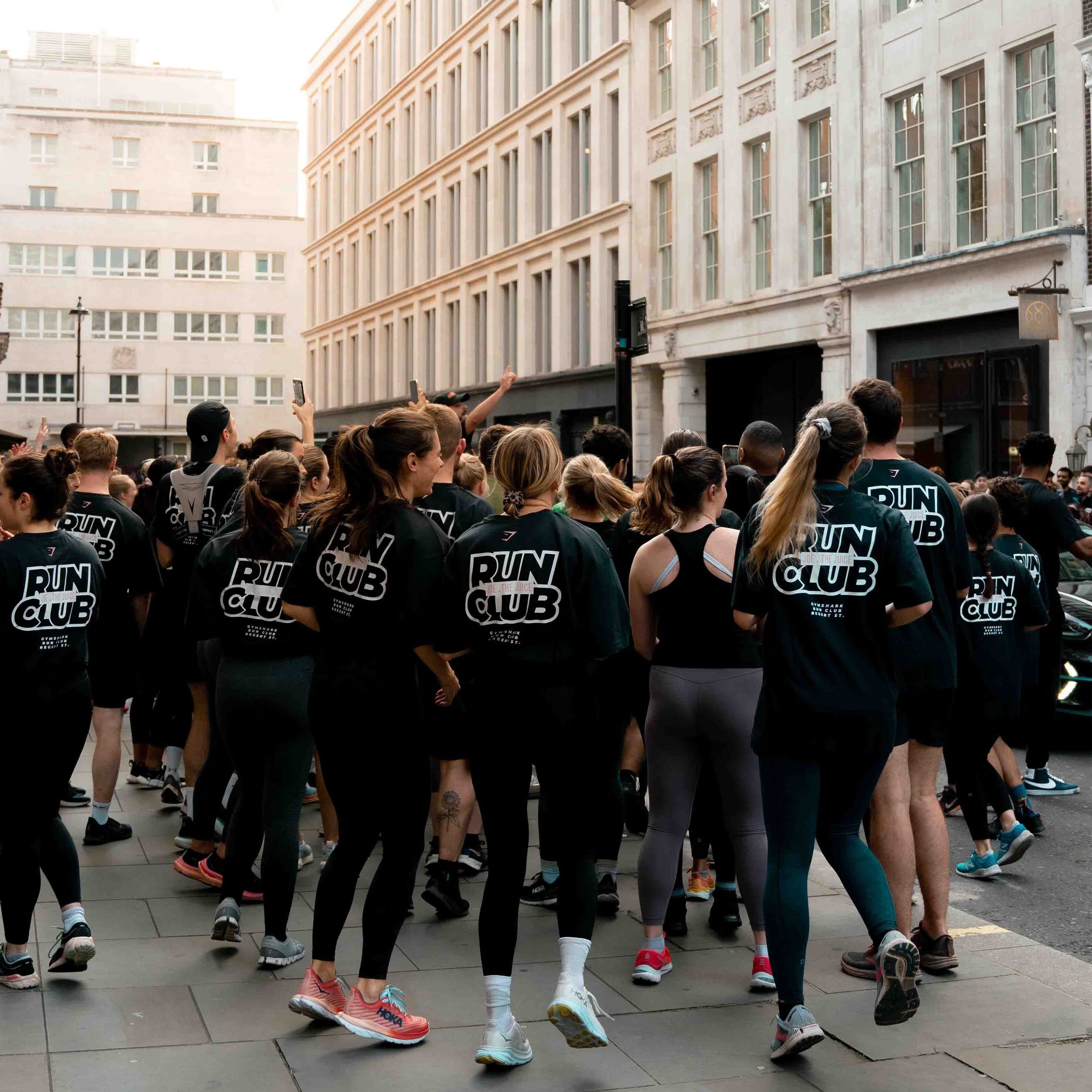  Gymshark Run Club in London 