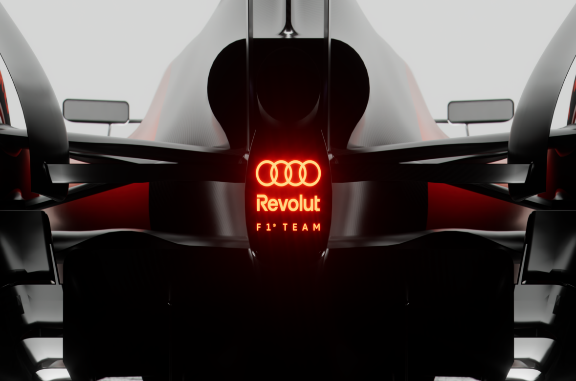 Audi Revolut F1 Team Unveils Name, Logo Ahead of 2026 Formula 1 Debut