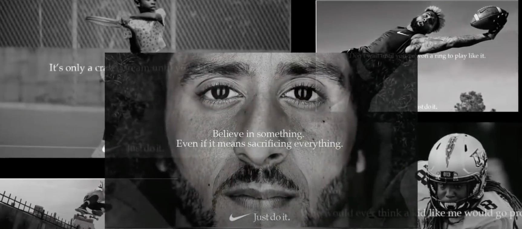  Nike’s athlete campaign (2018) 