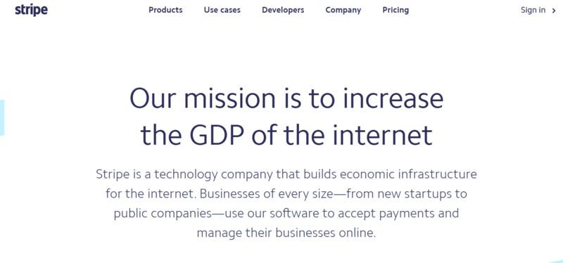                                                                 Painting a very big picture: Stripe’s mission 