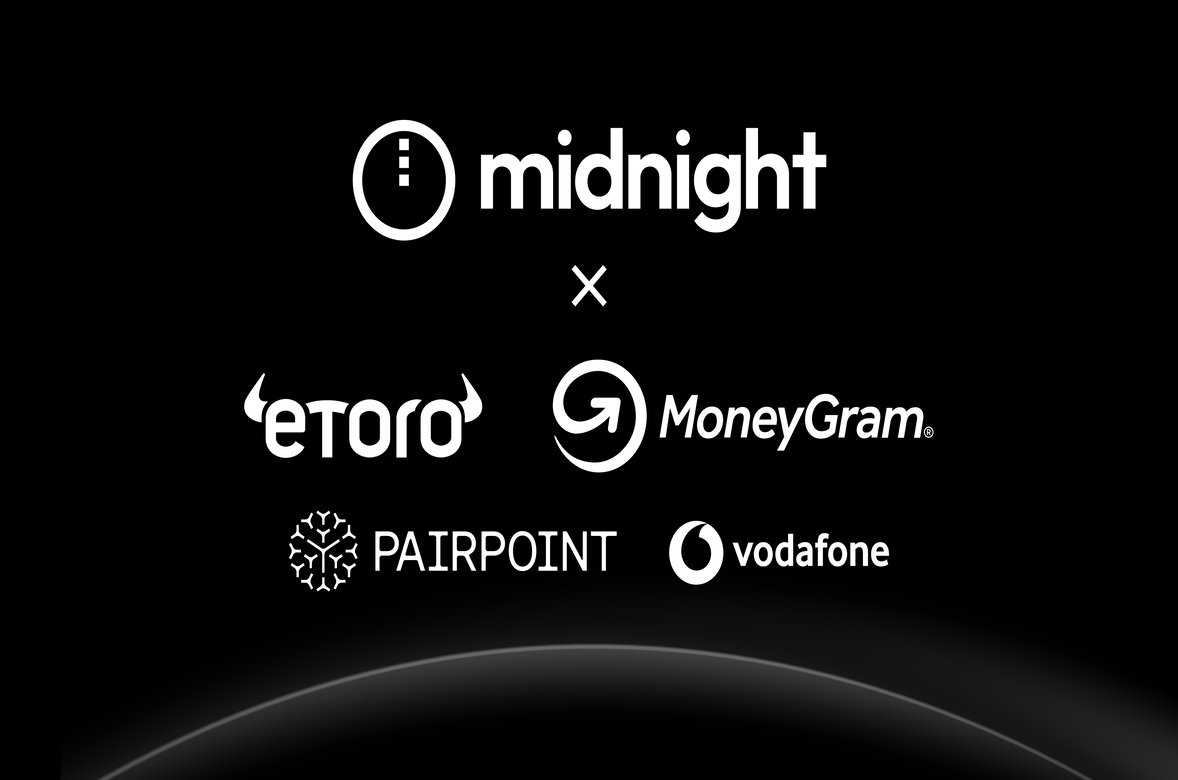 MoneyGram, Pairpoint, and eToro Join Midnight Blockchain as Founding Node Operators