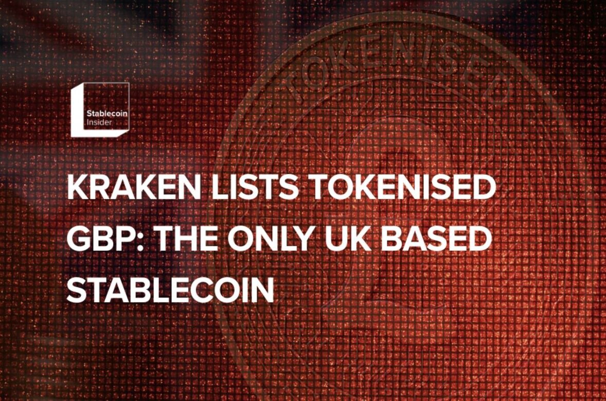 UK’s tGBP Stablecoin Listed on Kraken