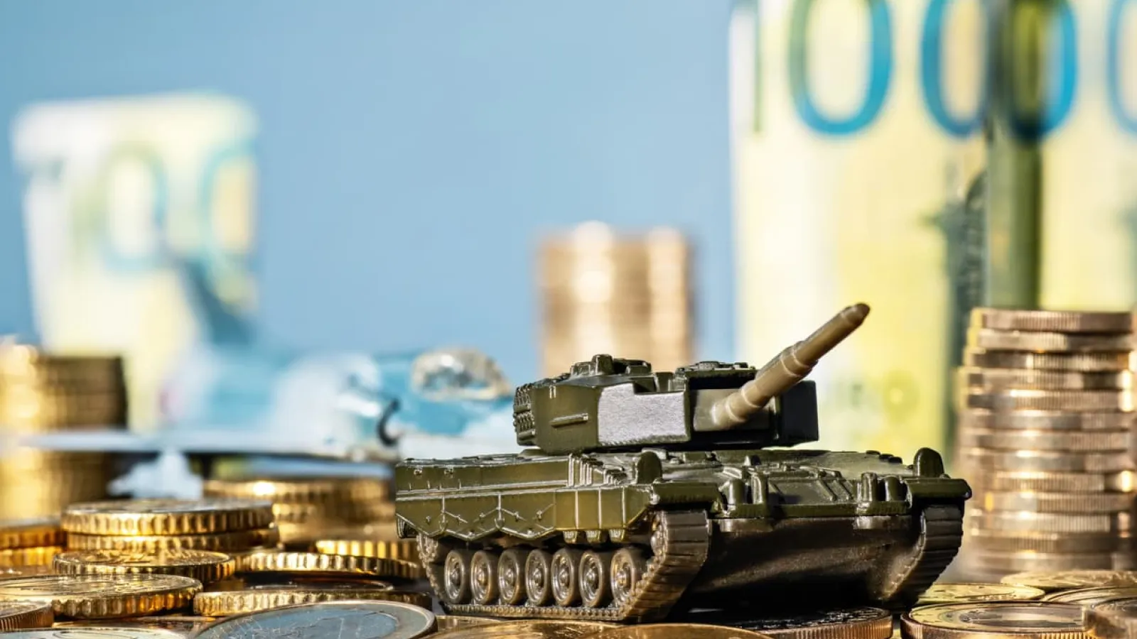 Tank and coin money