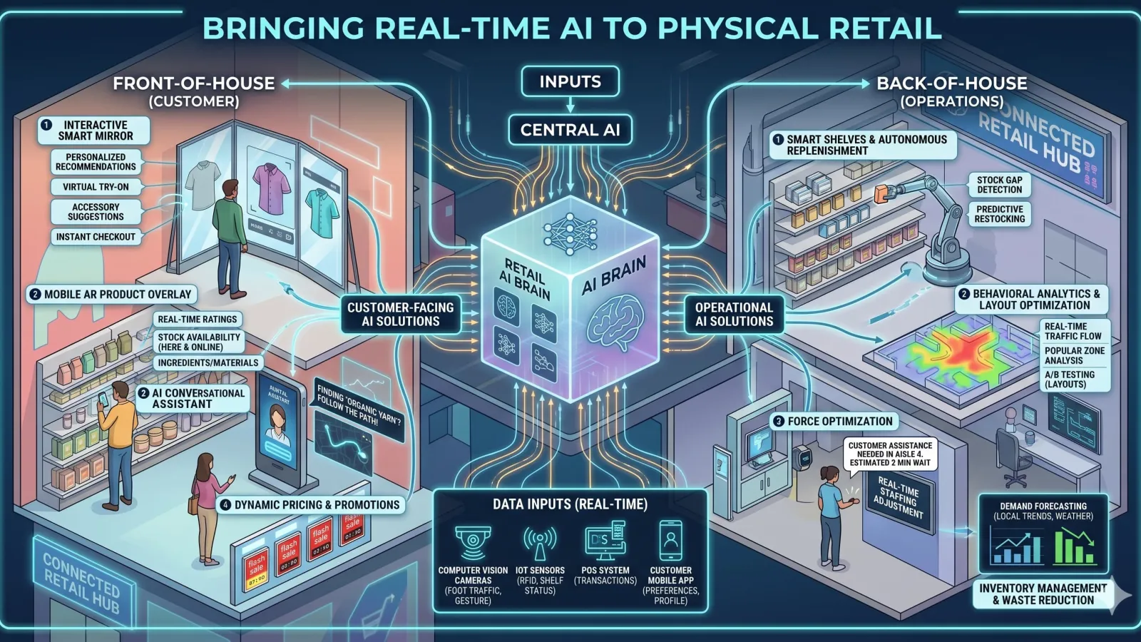 bring real-time AI to physical retail