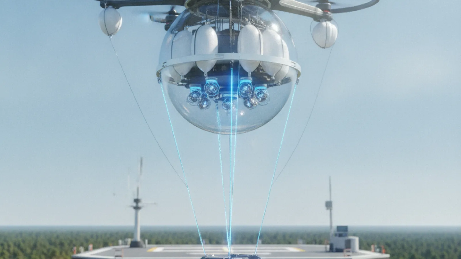 buoyancy-assisted drone payload tech