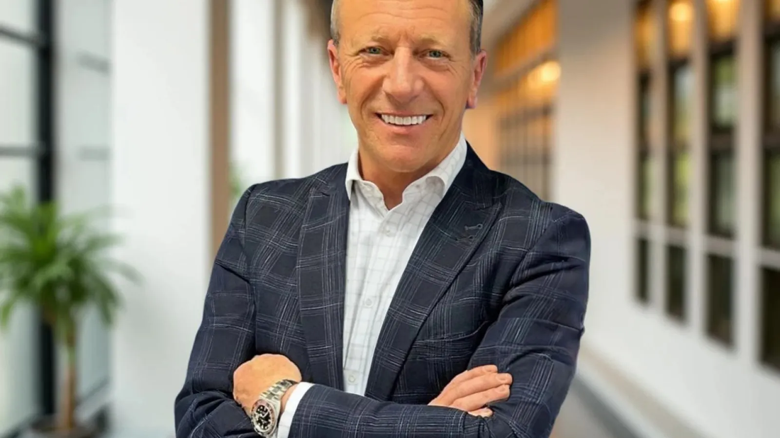 Gary Harrison, chief commercial officer at SolutionsHub, in a corporate portrait
