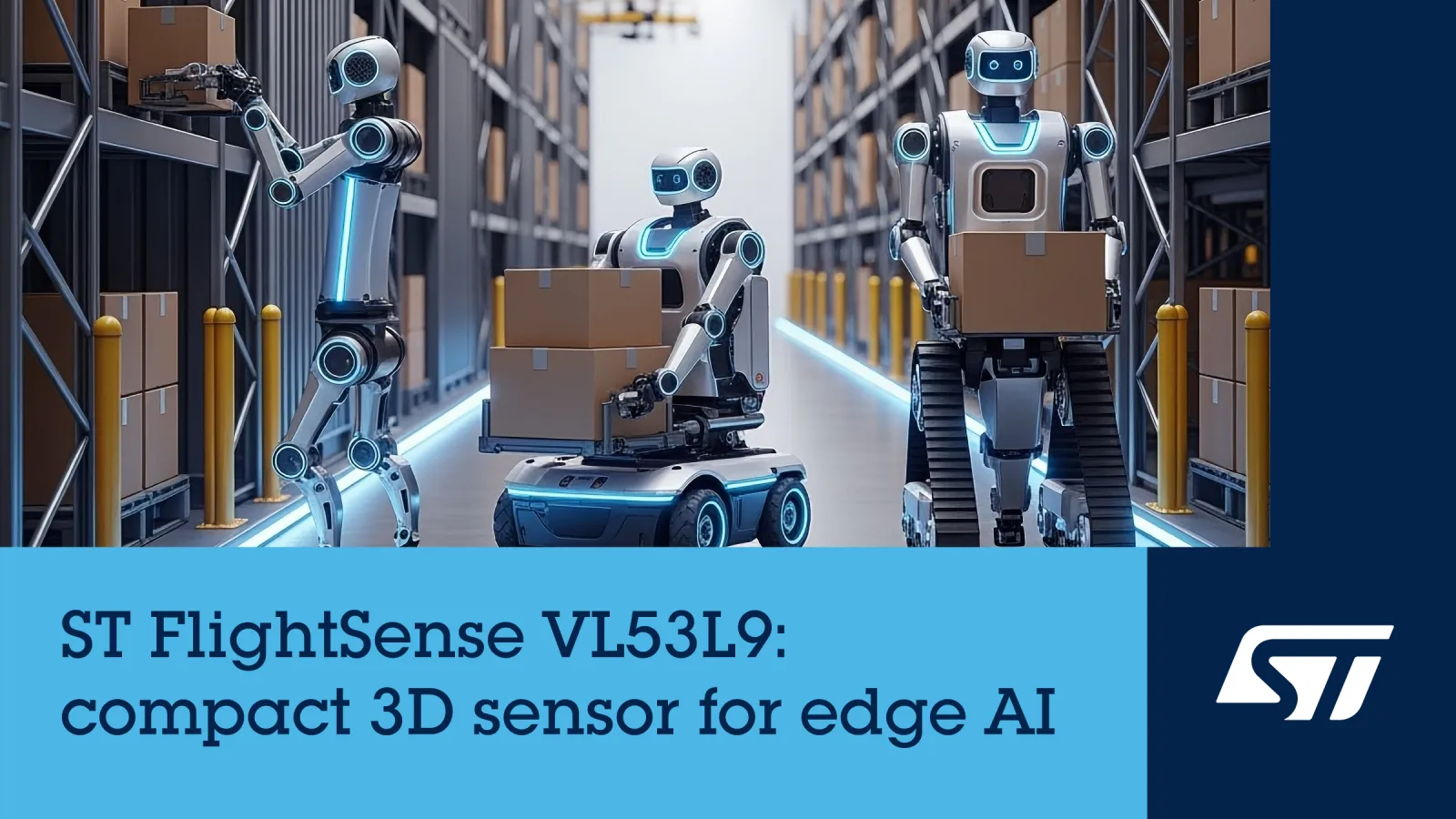 STMicro LiDAR module targets edge AI across robotics and health