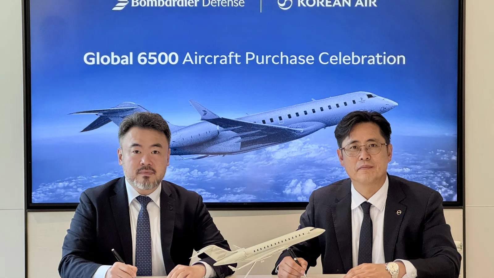 Bombardier Defense wins second South Korea mission with Global 6500