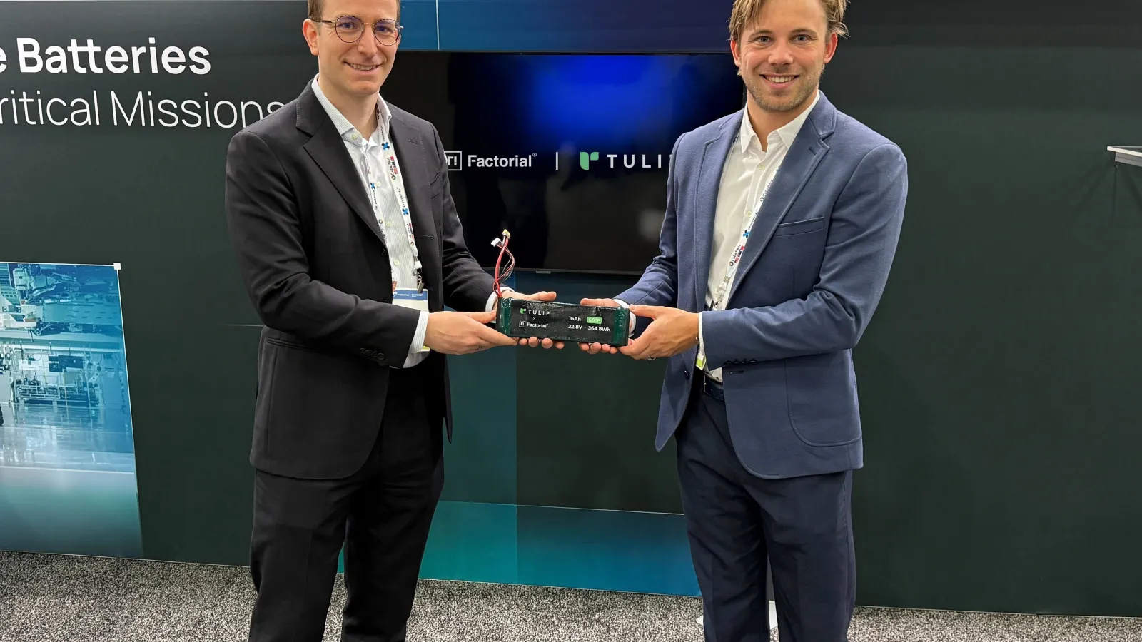Factorial and Tulip extend solid-state battery gains from road to UAV