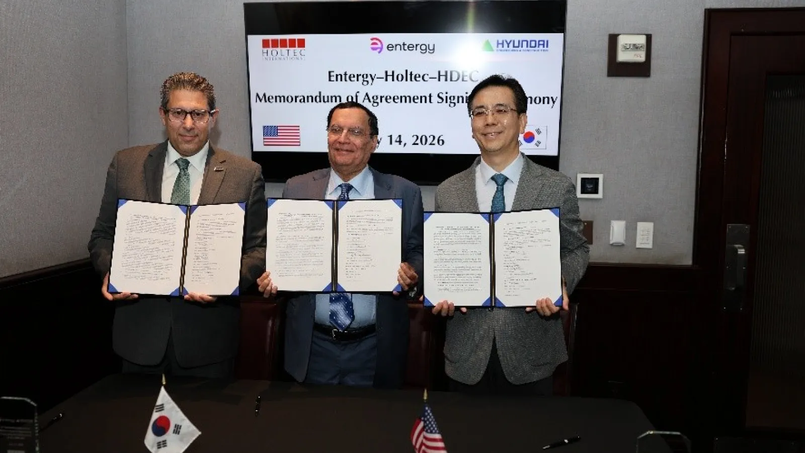 Holtec, Entergy and Hyundai E&C target SMR-300 rollout in US Gulf South