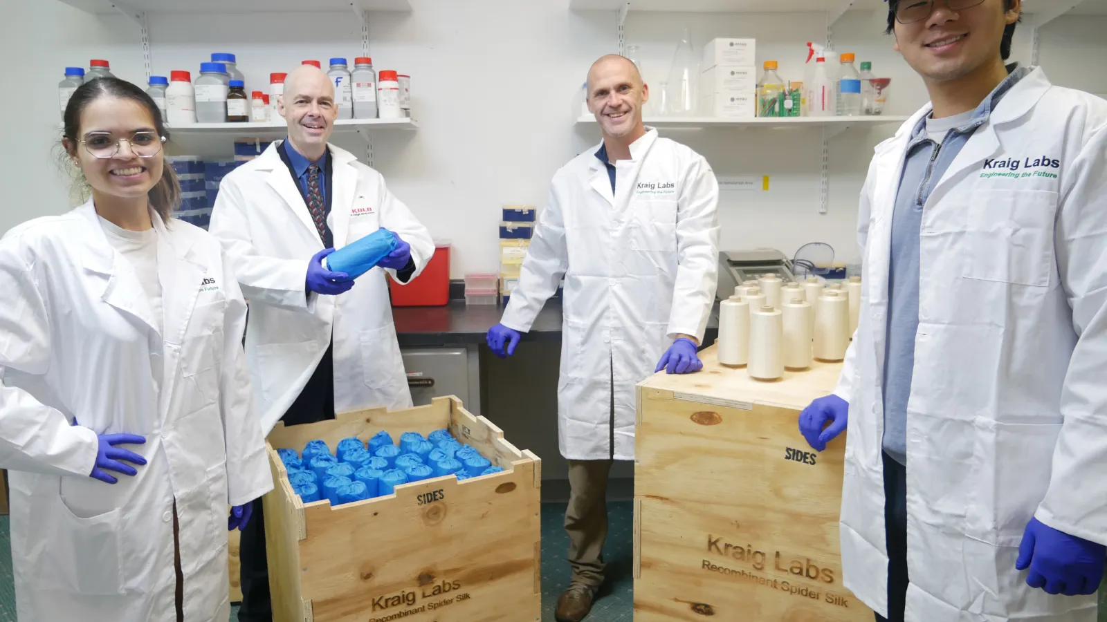 Kraig Labs ships first commercial spider silk order to sports brand