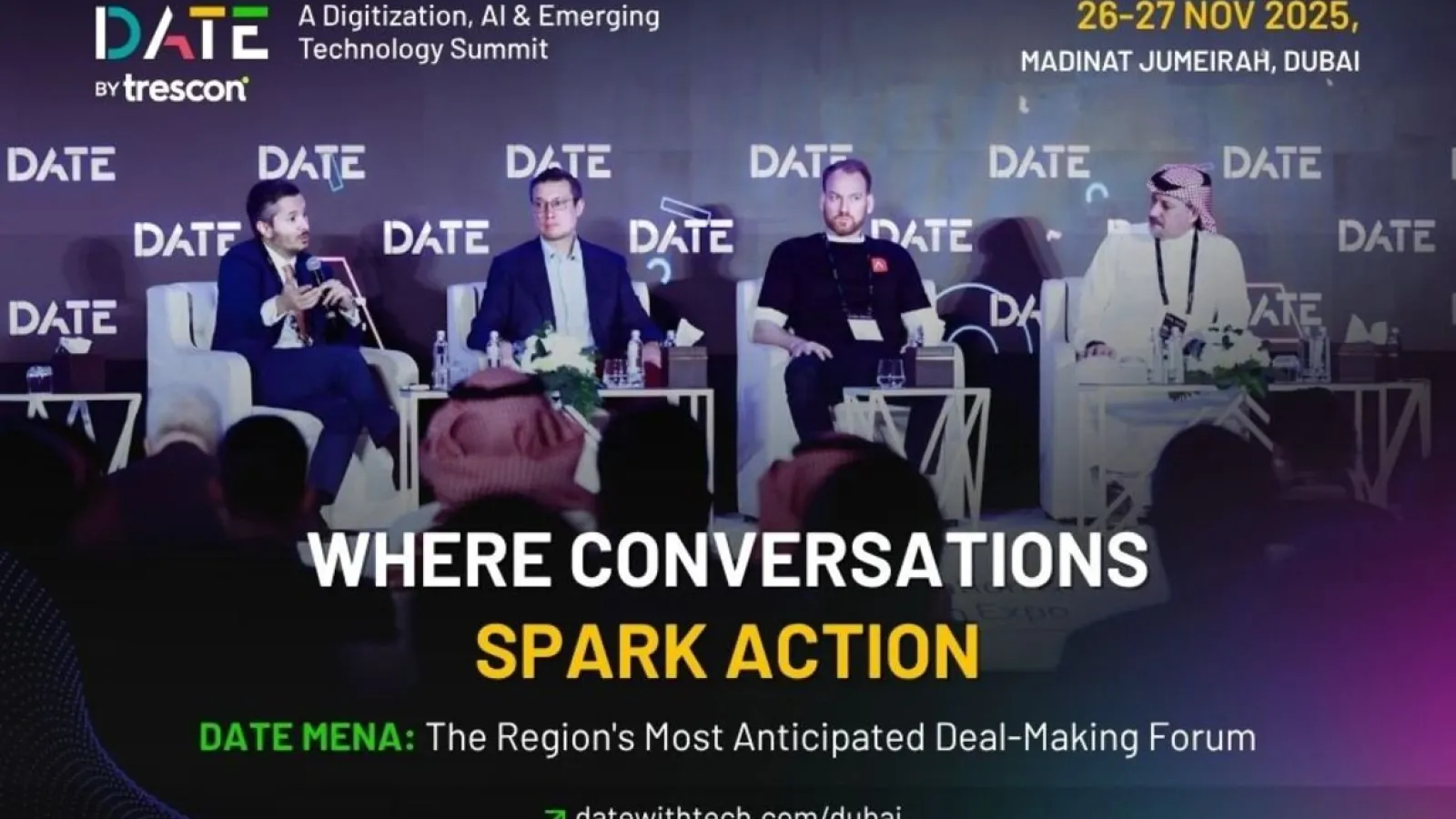 DATE Summit 2025 to Unite Global Tech, AI and Investment Leaders in Dubai