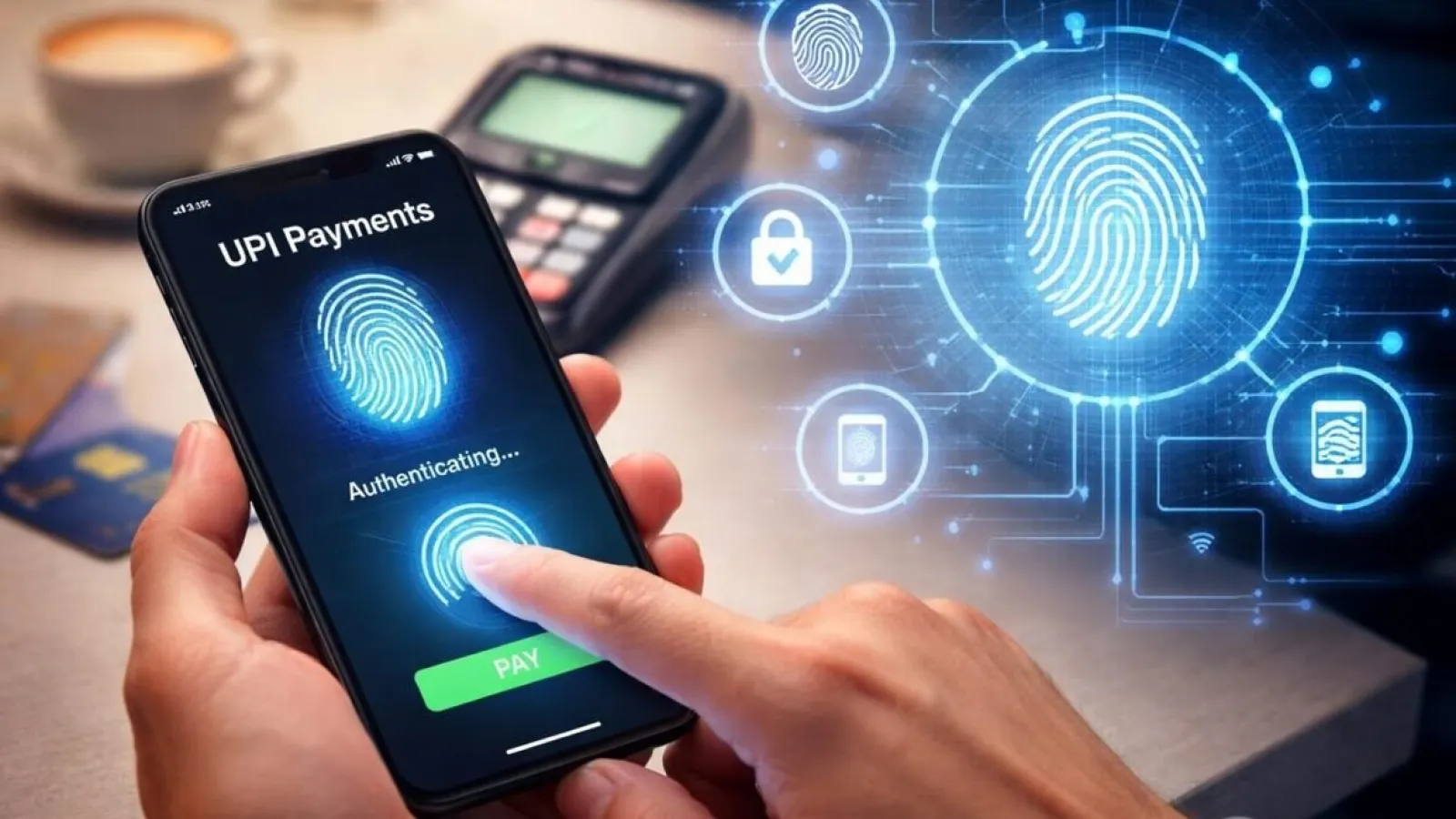 BHIM App Introduces Biometric Authentication for UPI Payments up to ₹5,000