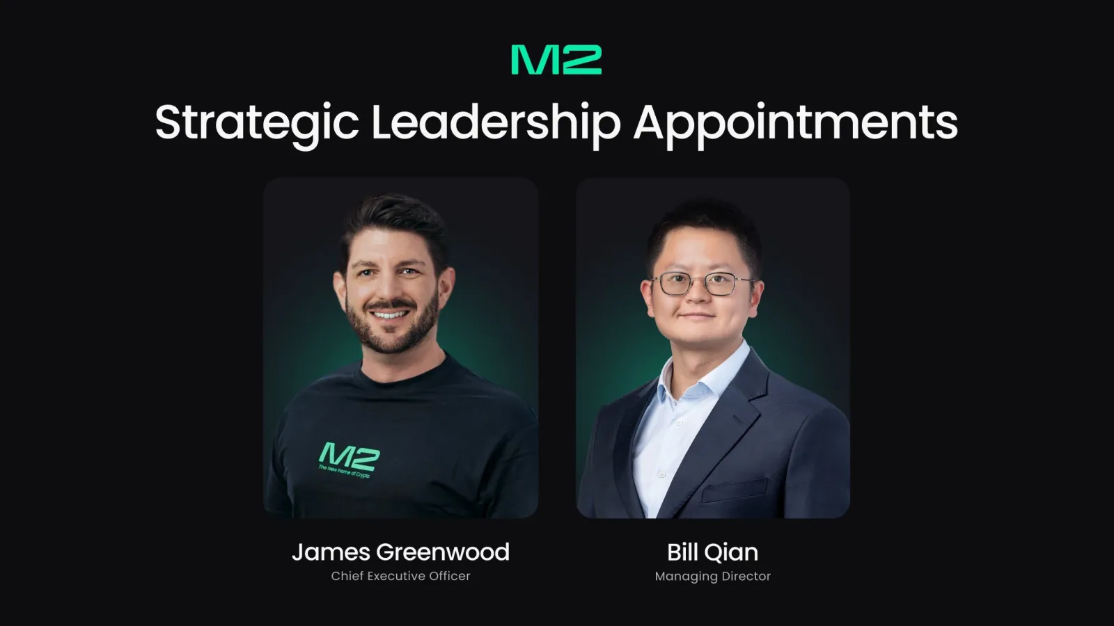 M2 Appoints New Leadership to Drive Global Digital Asset Expansion