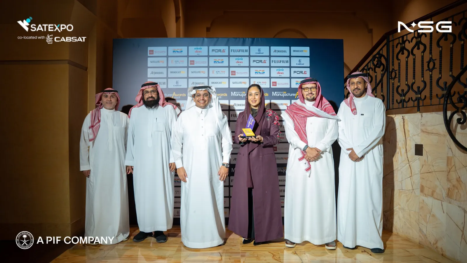 NSG Wins Best Next-Gen Satellite Application at BroadcastPro Awards 2025