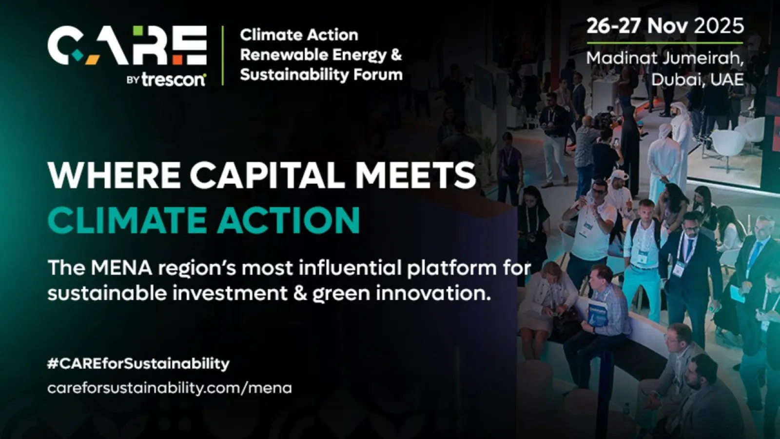 CARE MENA 2025: Driving Climate Action, Renewable Energy & Sustainability Investments