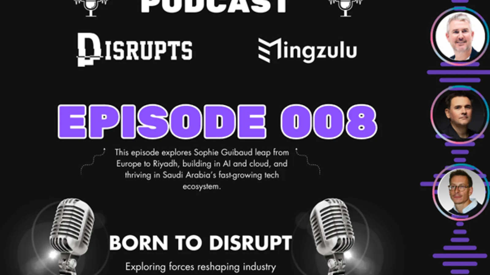 Podcast Summary: Born to Disrupt – Leaps, Innovation and Life in Riyadh with Sophie Guibaud